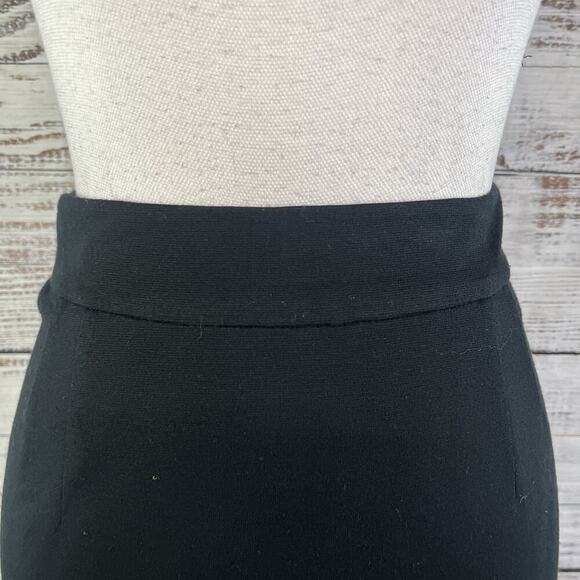 Trina Turk Los Angeles Skirt size 12 Classic Black Pencil Knee Stretch Career - Picture 3 of 8